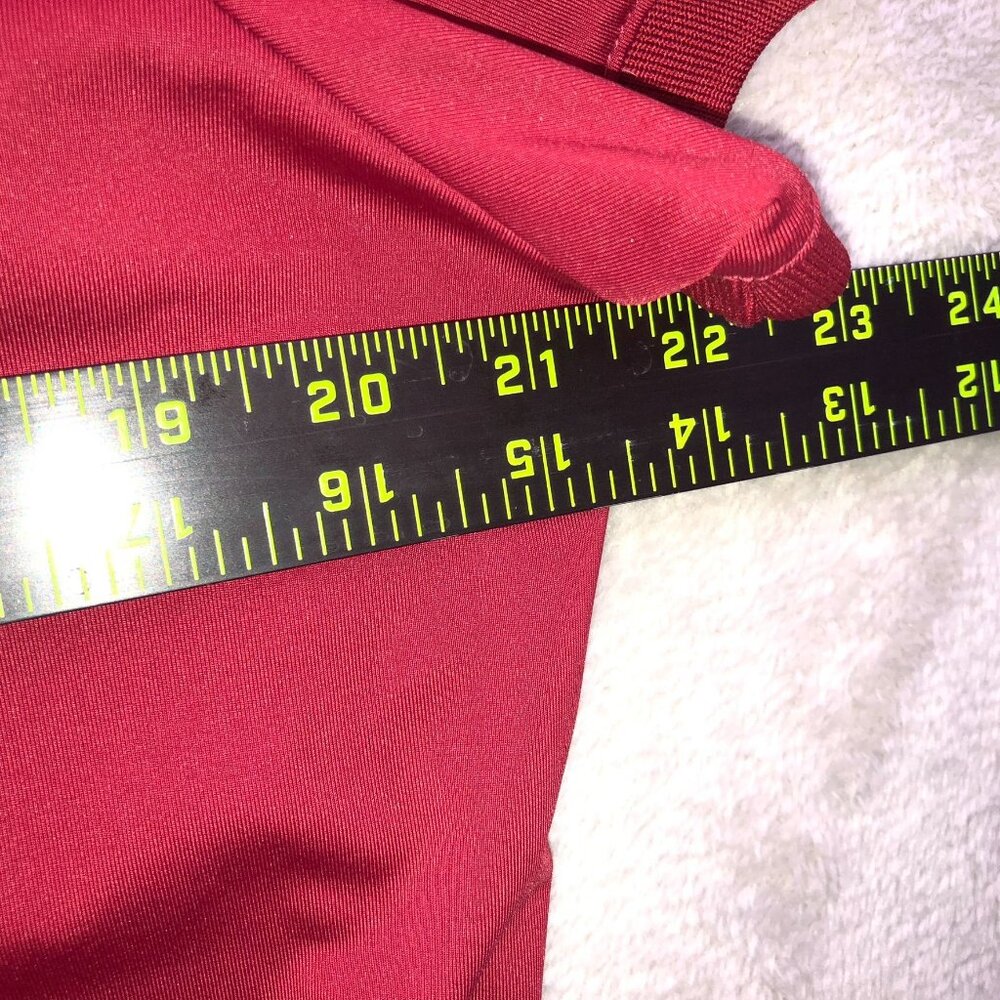 Essentials Women's Polo Shirt Size XL Short Sleeve Classic Red Casual Travel - Picture 4 of 11